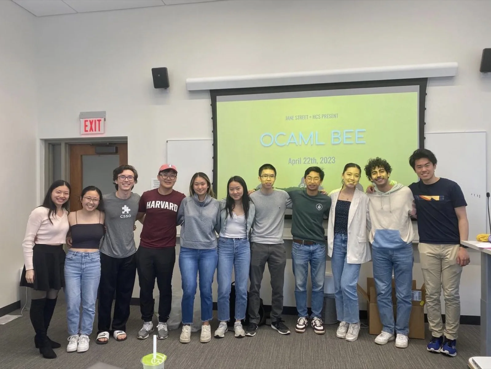 OCaml Bee participants gathered for a group photo